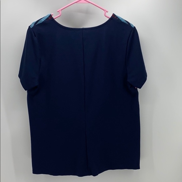 Land’s End colorful striped blouse - Picture 4 of 5